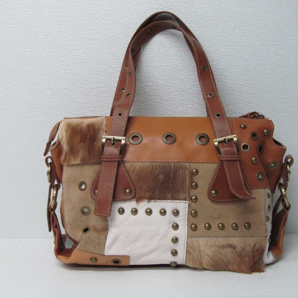 aqua madonna fur purse